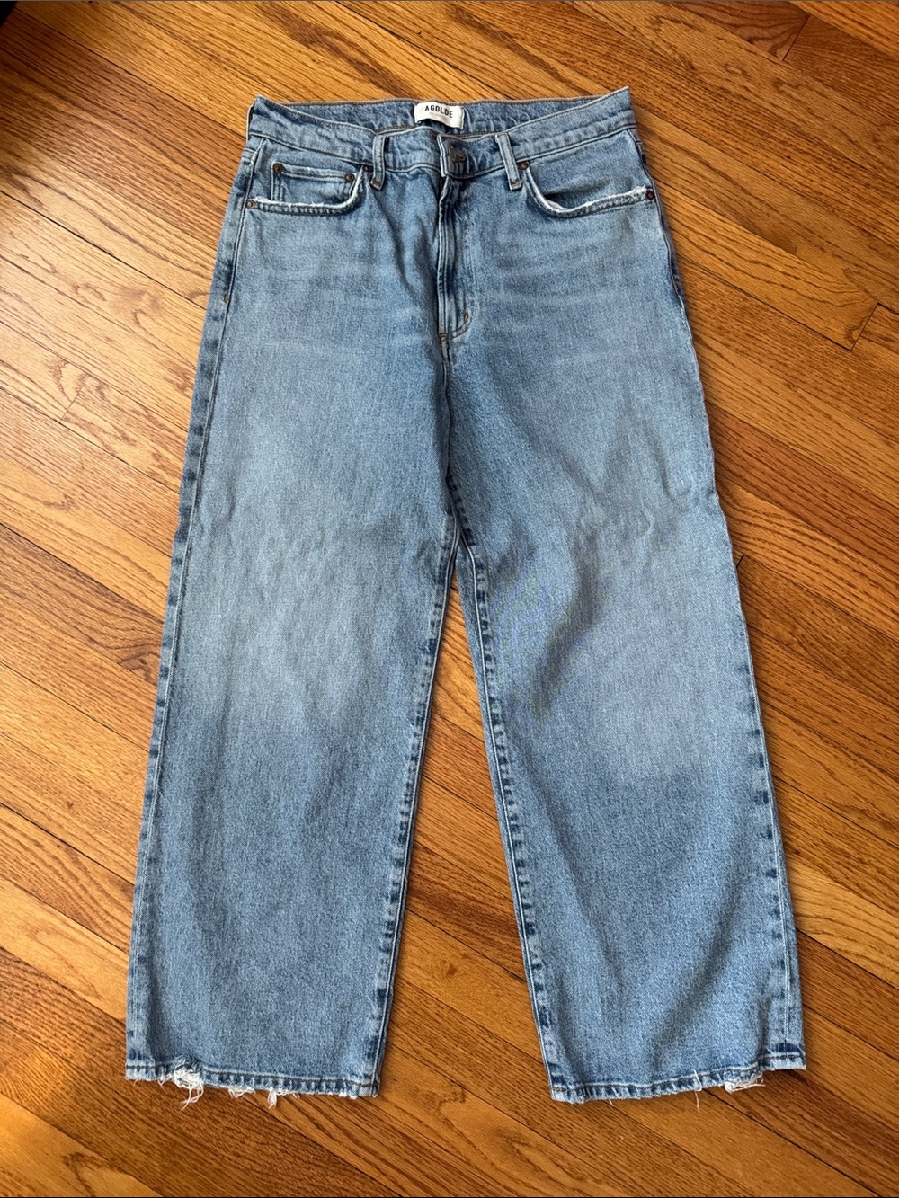 Agolde Light Blue Denim Jeans